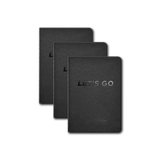 3-Pack bundle: Wayfinder LET'S GO "FOREST BATH" B7 passport size notebook top view